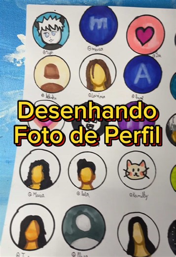 Tutorial de Desenho de Foto de Perfil