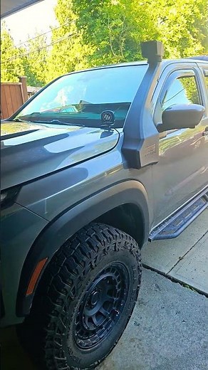 Z1 Off-Road Snorkel On My Frontier Looking Awesome!! #shorts #nissan #adventure