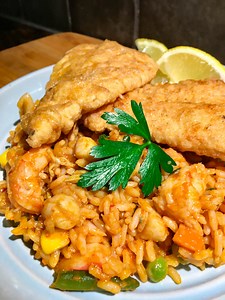 Fish Fillets Portuguese Style - Easy Dinner