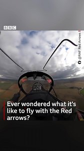 Have a look at this! The RAF Red Arrows practising their latest move which they hope to include in displays this summer. | BBC East Yorkshire