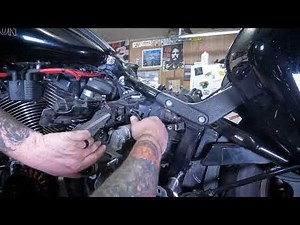 M8 Harley Starter Without Removing the ABS Unit