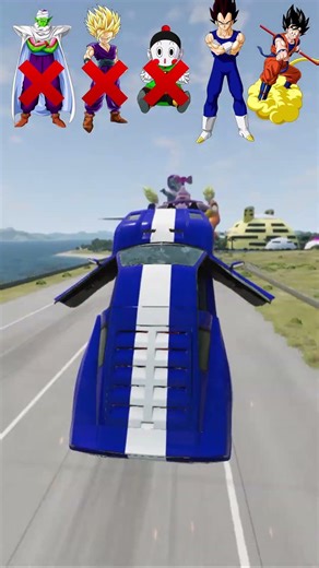 Dragon Ball Corp-Capsule to Namek Fight Freeza Challenge - BeamNG.Drive #shorts #goku #dragonballz