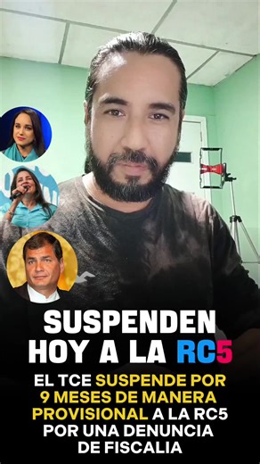 El TCE suspende a la Revolución Ciudadana por 9 meses. #rc5 #revolucionciudadana #noticias @Territorio 5 @Rafael Correa Delgado @Luisa González @Gabriela Rivadeneira