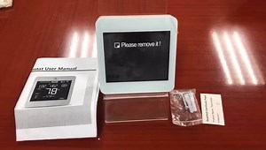 24V Digital 7 Days Programming Wireless WIFI Thermostat APP Voice Control Intelligent Heating Heat Pump Thermostat