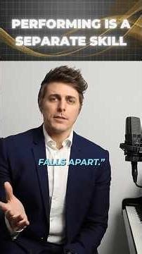 🎹 Performing is a SEPARATE Skill - Tips and Strategies To Play Better on Stage