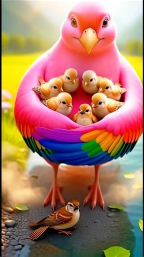 Mother Bird Helps Injured Baby Sparrows Return to Their Nest | Heartwarming Rescue Story