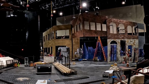 7.4K views · 138 reactions | Watch as the Wurtele Thrust Stage transforms into Skid Row, home of Mushnik's Flower Shop, and join us for LITTLE SHOP OF HORRORS, onstage June 22 – August 18. See You Downtown → https://www.guthrietheater.org/littleshopofhorrors/ Scenic Design by Lex Liang | Guthrie Theater | Facebook
