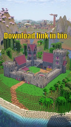 Enchanted Architecture on Instagram: "Building Mistcliff Citadel - Minecraft build Welcome to Mistcliff Citadel, a fantasy fortress standing alone on an island. Schematic and world download available in bio. #minecraft #minecraftreels #minecraftbuilds #minecraftideas #minecraftinspiration"