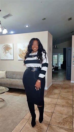 Dava Hankerson-Cherry on Instagram: "Walmart keeps comin with the 🔥🔥 fall finds! All these are under $30 and fit so well! ESP the pants! Def tall girl friendly! 😍 And this cardigan!?! You know I love a good fashion hack and it’s perfect! 👌🏾 Comment “OK WALMART” for links to all! ✨ #WalmartFashion #AffordableStyle #FallOutfits #plussizefashion #midsizefashion"