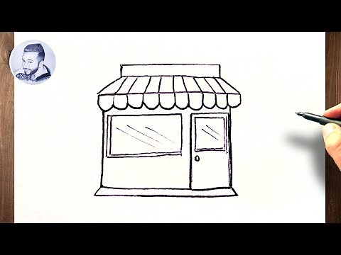 Comment dessiner un magasin facile