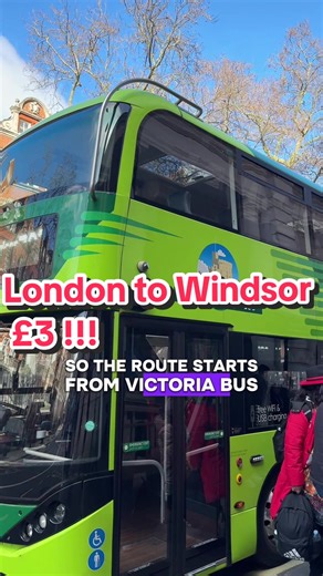 Affordable Reading Bus: London to Windsor for £3