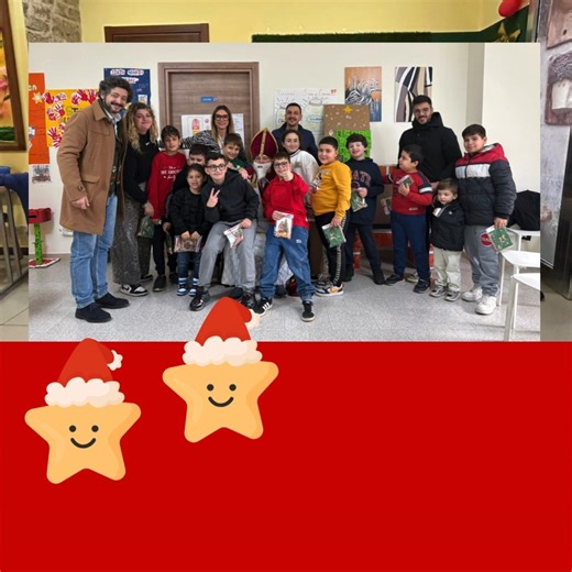 San Nicola è arrivato ai Centri Diurni Metropolis Group portando dolci e sorrisi. Don Orione, Il Porto, Santa Giustina e i bambini dei centri art. 52 di Molfetta con Il Carro di Terlizzi (Art. 52) hanno vissuto insieme un momento di tradizione e armonia. | Metropolis Group