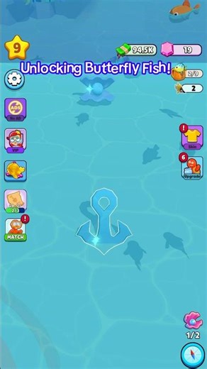 Aquarium Land #15 | Unlocking Butterfly 🐠 #shorts