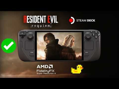 Resident Evil 9 Requiem Steam Deck: FSR4 + Lossless Scaling Performance Tested