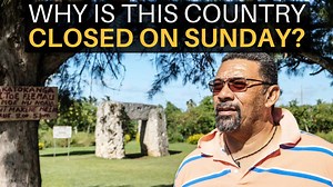 2.4M views · 8.2K reactions | Did you know that Tonga is the only country in the world to be "officially" CLOSED on Sunday? It is actually illegal to work, and could be punishable by a large fine or imprisonment. Find out why in this video, and share it with your friends if you enjoyed :) Follow Drew Binsky for daily travel videos, and join me on Insta stories @drewbinsky for behind-the-scenes updates of my trip! 36 COUNTRIES LEFT. | Drew Binsky | Facebook