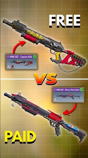 FREE vs PAID KRM in CODM