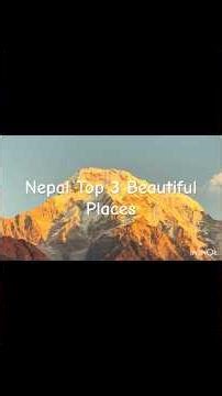 “Top 3 Most Beautiful Places in Nepal That Will Shock You 🇳🇵”
