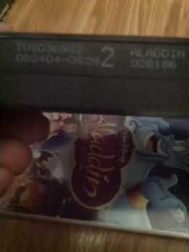 Aladdin 2004 Vhs Review