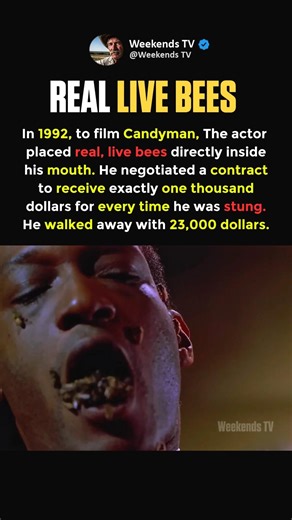 The Candyman Scene That Used Real Bees #shorts