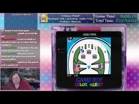 Game Boy Color Quest 055 - Pokémon Pinball