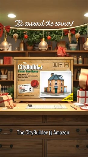 SAM TOYS The CityBuilder Kits on Instagram: "It’s just around the corner The CityBuilder Model Making Kits (O scale) Available @ AMAZON #ogauge #ogaugetrains #ogaugemodelrailway #ogaugelayout #oscale oscaletrains modelrailroad modelrail modelrailroading modelrailway modelrailways oscaletrains samtoys03 thecitybuilder trainmodel modeltrains modeltrainhobby modeltrainhobbyist diorama modelmaking modelmakingkits scalemodel oscalemodels hobbytrains britishmodelrail americanmodelrailways christmasgif