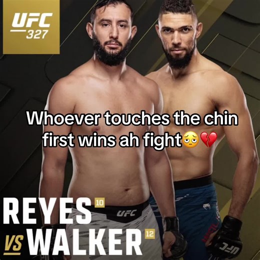 Stoppable force vs moveable object #ufc_mma_sport #ufc #dominickreyes #johnnywalker #alexpereira