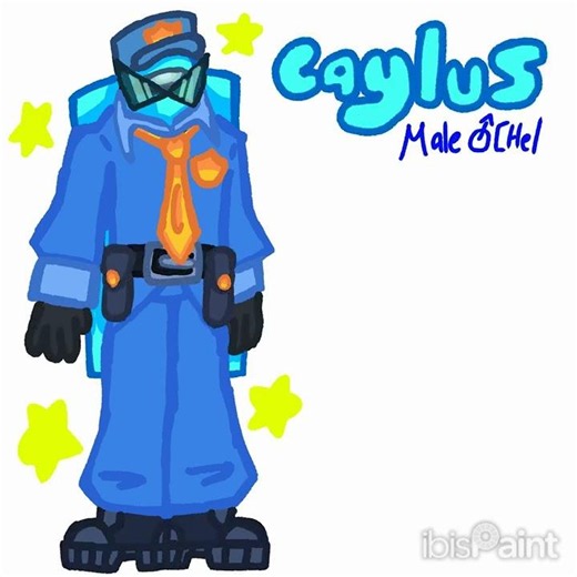 CAYLUS!!! he's my among us oc! also what I wear in among us, just with some extra details. #art