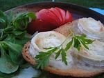 Recette de toasts de chèvre au miel et herbes
