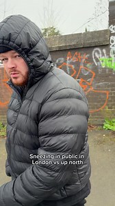 Contrasting Sneezing Reactions: London vs. North