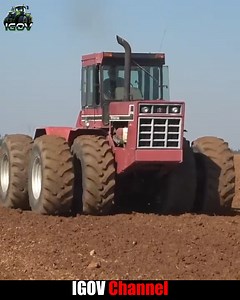 INTERNATIONAL 4386 Tractor Plowing 🚜. Part 2 #BigTractorPower #agriculture #Farmmachines | Igov Channel