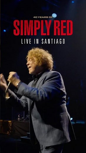Next Friday, bring Simply Red’s massive 40th Anniversary Tour right into your living room! 🎤✨