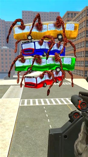 CAR EATER Bus eater THOMAS The Train strange throngs in Garry's mod #shorts #careater #buseater