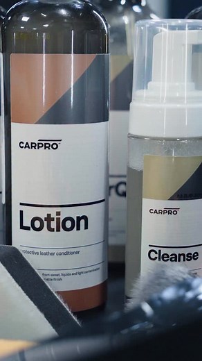 CARPRO® Official on Instagram: "Get your car’s interior looking brand new! Follow along with us as we give this cabin a full reset using the CARPRO interior line. We start with CARPRO Cleanse, our powerful all-purpose cleaner that tackles stubborn dirt and grime. Next, we restore and protect the leather with CARPRO Lotion, leaving it soft and conditioned. For a quick refresh, we use CARPRO InnerQD to clean and protect all your interior surfaces. And for that crystal-clear finish, CARPRO Clarify