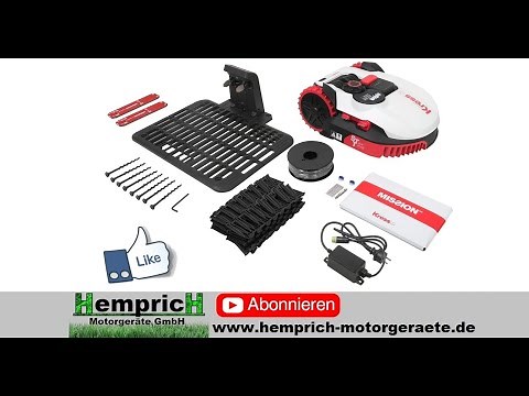 KRESS Mähroboter installation HEMPRICH MOTORGERÄTE GMBH