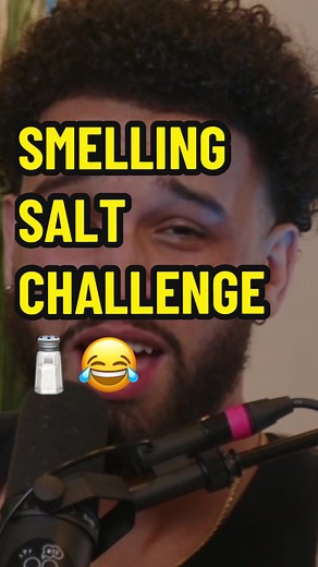 No one was harmed! 😂 You Should Know Podcast | smelling salt