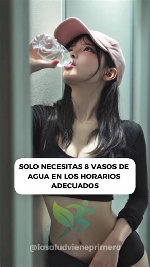 La Salud Viene Primero on Instagram: "💧✨ ¿Sabías que tomar 8 vasos de agua en horarios específicos puede transformar tu cuerpo y tu salud sin necesidad de dietas extremas ni ejercicios agotadores? 🚫🍔🏋️‍♀️ Este método es ideal si buscas una piel radiante, una cintura más delgada y sobre todo, mejorar tu digestión y energía diaria 🌞🔥. Lo mejor de todo es que no necesitas gastar dinero en productos milagrosos, ¡solo agua tibia en el momento adecuado! Durante un año lo puse en práctica y los r
