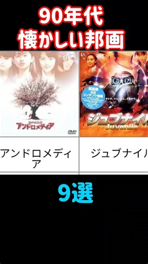 90年代懐かしい邦画9選