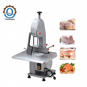 [Hot Item] Commercial Table Top Bone Saw Cow Goat Beef Frozen Meat Cutter Cutting Band Saw Machine