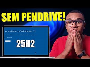 🔥 Install Windows 11 25H2 WITHOUT a USB drive on ANY PC! (EASY)