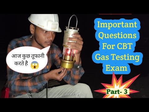 Most Important CBT Questions for Gas Testing exam | Part-3