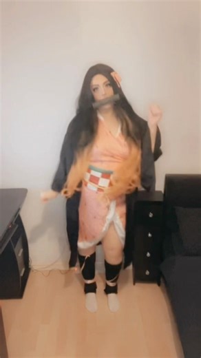Nezuko cosplay from Demon Slayer! #cosplay #nezuko #demonslayer