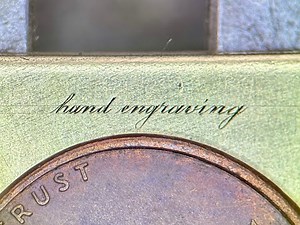 Hand Engraving Micro Script Lettering