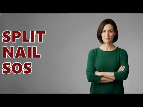 How To Repair A Vertical Split Nail?