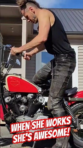 just the normal #1972 #xlch #ironhead #sportster #harleydavidson #harley #chopper #kickstart #biker