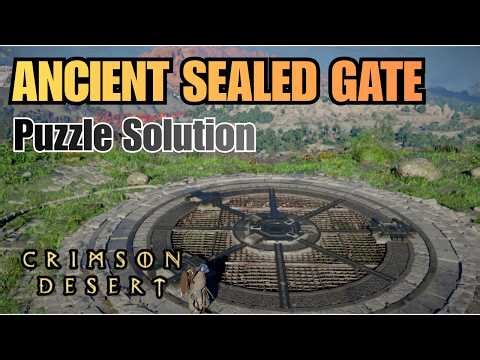 Ancient Sealed Gate Puzzle Solution, The Sage's Peak Puzzle (Abyss Kutum Boss) | Crimson Desert