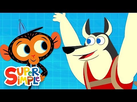 Mr. Husky Misses Pulling His Sled In Winter | Cartoon For Kids