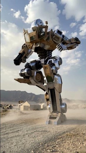 Military weapons testing and simulation imagery. #robot #robots #military #prototype #ai #aivideo