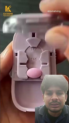 Portable Multi-Section Pill Cutter and Organizer