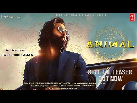 Animal -Official Teaser (Hindi)| Ranbir Kapoor ,Anil Kapoor, Bobby Deol , Rashmika | Sandeep | up