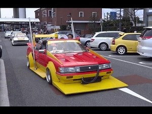 【HD】 The "BosoZoku ( 暴走族 ）" They are so crazy gang in Japan. Jan-2013